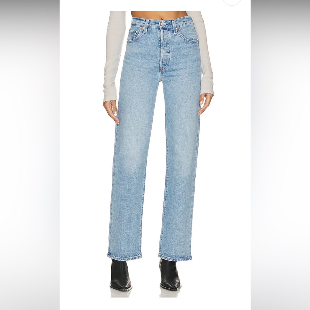 Levi’s Ribcage Full Length in Samba Tango Light